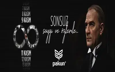 Pakun'dan 10 Kasım Mesajı
