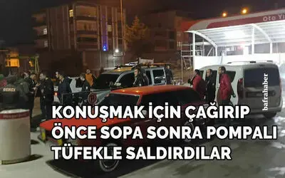 Konuşmak İçin Çağırıp Pompalı Tüfekle Ateş Ettiler
