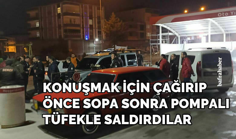 Konuşmak İçin Çağırıp Pompalı Tüfekle Ateş Ettiler