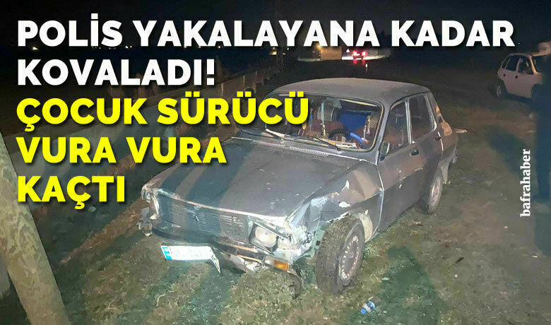 Bafra Polisi Yakalayana Kadar Kovaladı! - Samsun’un Bafra ilçesinde polisin “DUR” ihtarına uymayan otomobil sürücüsü 11 kilometre kovalamaca sonrasında yakalandı.