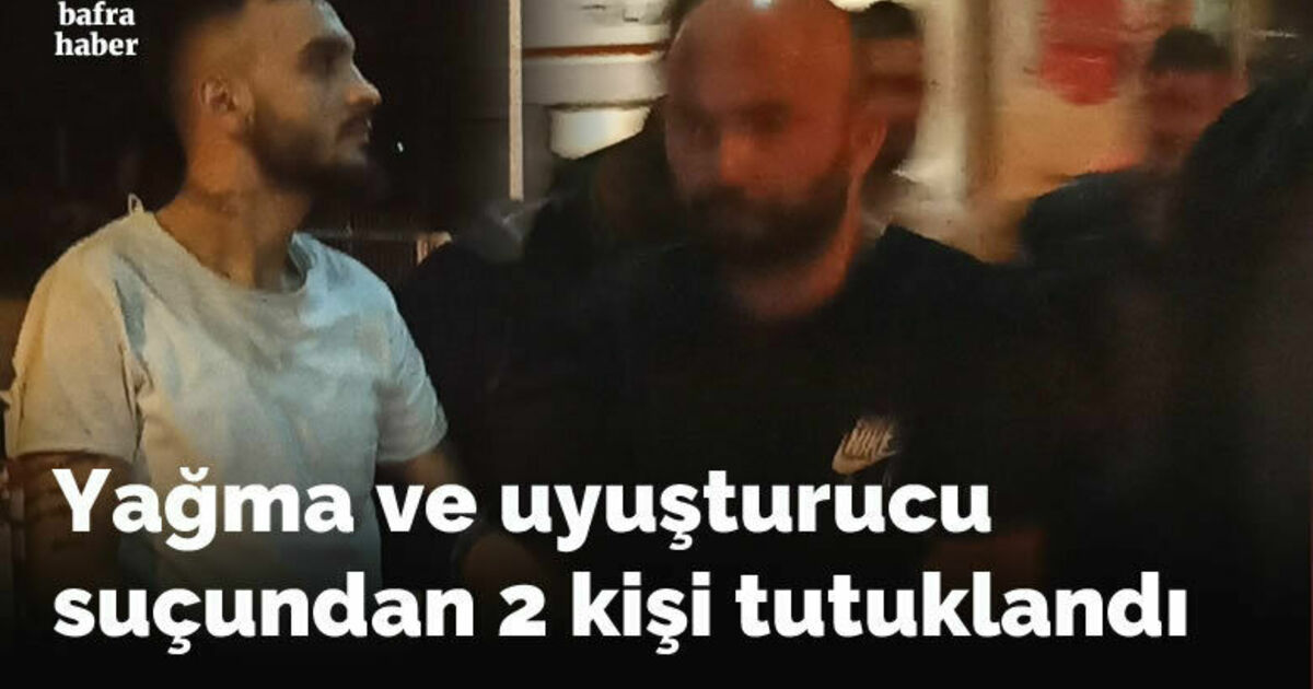 Yağma ve uyuşturucu suçundan aranan 2 kişi tutuklandı