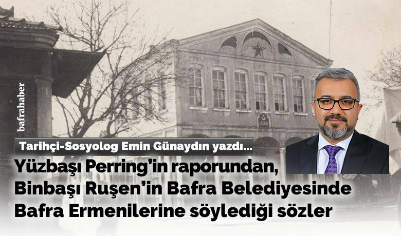 Bafra nin kahramani binbasi rusen bey