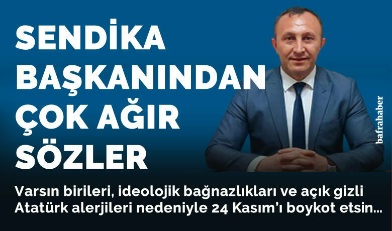 Türk Eğitim-sen Başkanından 24Kasım’ı Boykot Eden Sendikalara Tepki - Feyyaz Yörük isim vermeden 24 Kasım’ı boykot ettiği iddia edilen sendikalara tepki gösterdi.