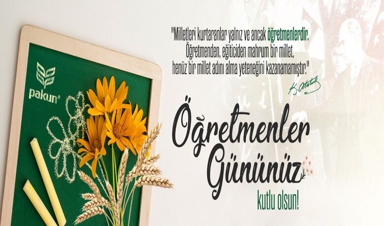 Pakun'dan Öğretmenler Günü Kutlaması