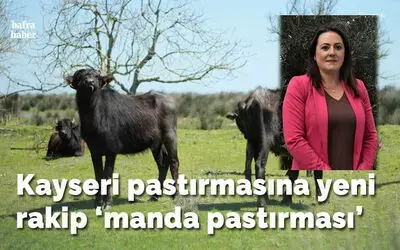 Kayseri pastırmasına yeni rakip ‘manda pastırması’
