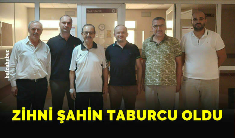 Zihni Şahin Taburcu Oldu - Geçtiğimiz günlerde başarılı bir mide ameliyatı olan eski Samsun Büyükşehir Belediye Başkanı Zihni Şahin taburcu oldu. 