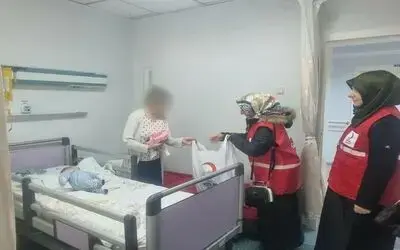 Kızılay’dan yeni doğum yapmış annelere “Sevgi Bohçası”
