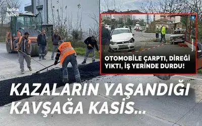 Kazalarındığı Yaşandığı Kavşağa Kasis!