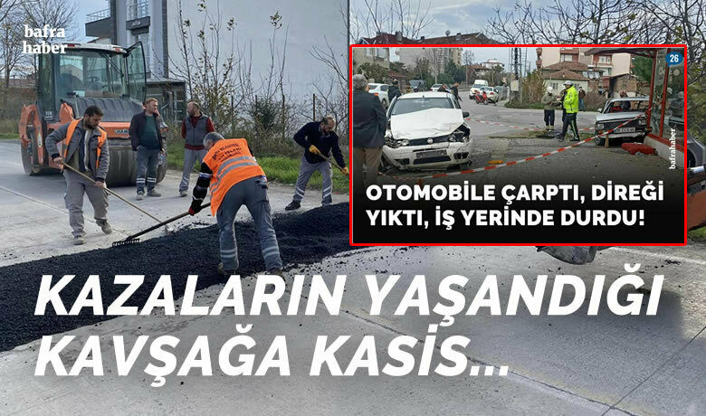 Kazalarındığı Yaşandığı Kavşağa Kasis!