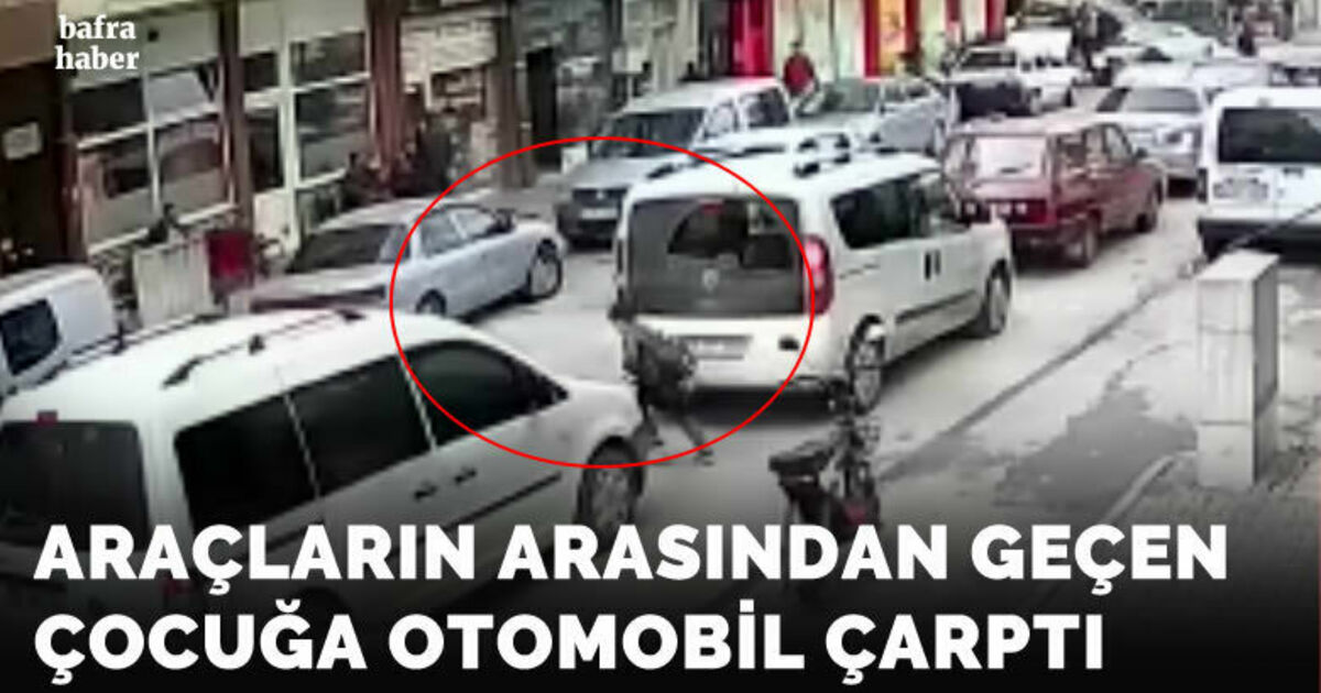 Karşıdan Karşıya Geçmek İsteyen Çocuğa Otomobil Çarptı