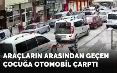 Karşıdan Karşıya Geçmek İsteyen Çocuğa Otomobil Çarptı
