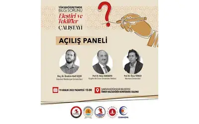 Samsun’da yükseköğretimde bilgi sorunu ele alınacak
