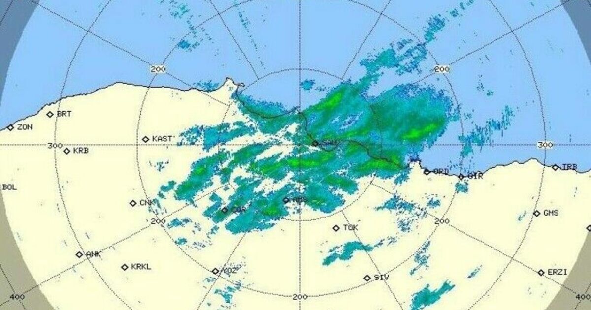 Samsun’da metre kareye 65,1 kilo yağış düştü
