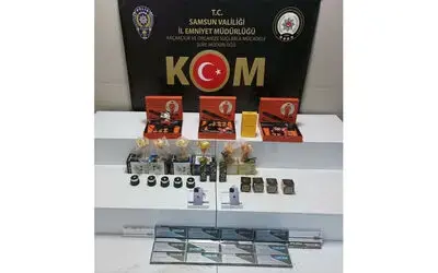 Samsun’da kaçak sigara ve kozmetik ele geçirildi
