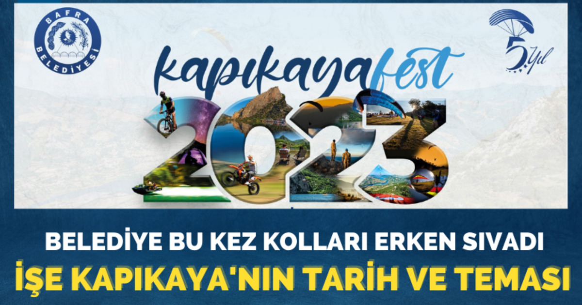 Kapıkaya'nın tarih ve teması belli oldu