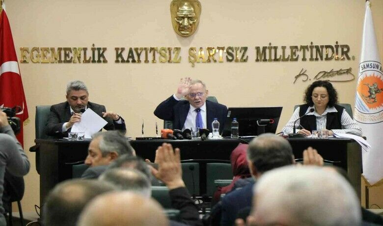 Samsun Büyükşehir meclis toplantısı
