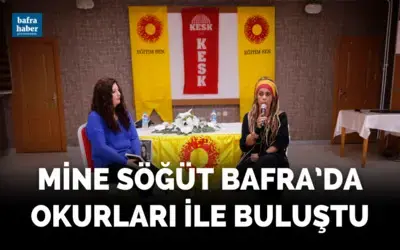 Mine Söğüt Bafra’da Okurları İle Buluştu
