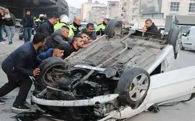 Bu otomobilden sağ çıktı
