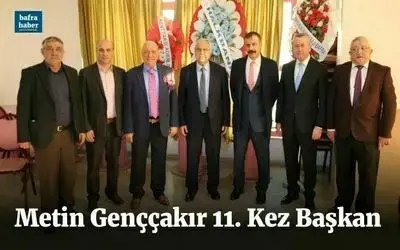 Metin Genççakır Tekrar Tekrar Başkan