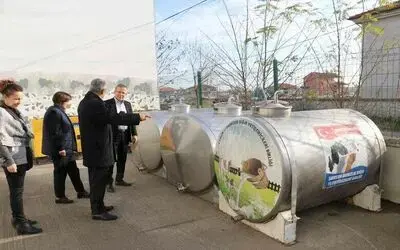 Samsun’da çiğ sütün kalitesi arttırılıyor