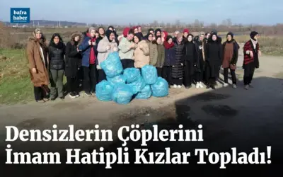 Densizlerin Çöplerini İmam Hatipli Kızlar Topladı!