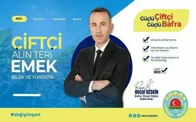 Bafra Ziraat Odası Başkan Adayı Recai Keskin Projelerini Açıkladı