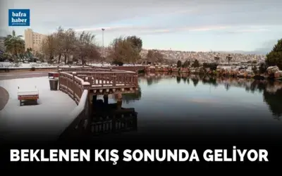 Beklenen kış sonunda Samsun'a geliyor