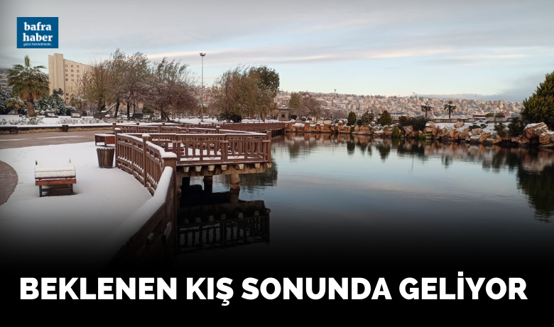 Beklenen kış sonunda Samsun'a geliyor