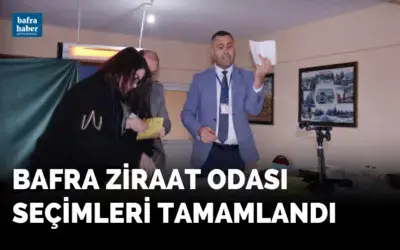 Bafra Ziraat Odası seçimleri tamamlandı