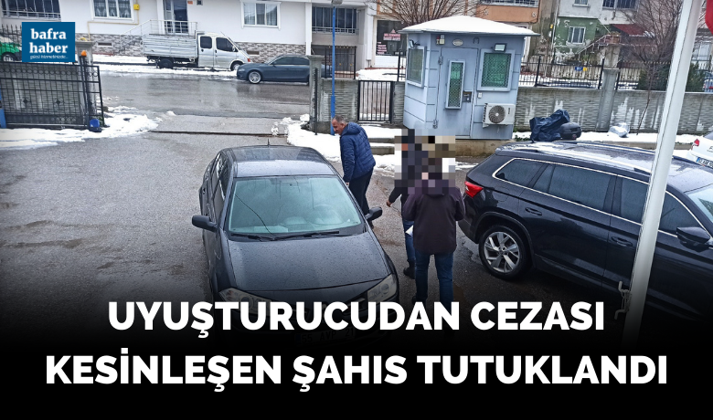 3 yıl 4 ay hapis cezası bulunan şahıs tutuklandı