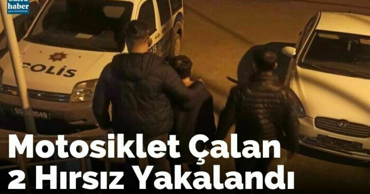 Motosiklet hırsızları yakalandı