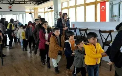 Depremzede çocuklara ‘moral etkinliği’
