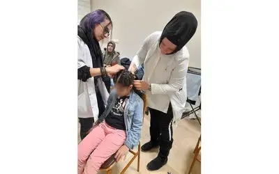 Depremzedelere kişisel bakım hizmeti
