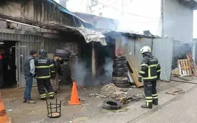 Soba patladı, facianın eşiğinden dönüldü
