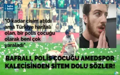 Bafralı, Polis Çocuğu Amedspor Kalecisinden Sitem Dolu Sözler!