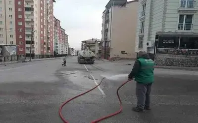 Canik’te cadde ve sokaklarda yoğun mesai

