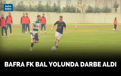 Bafra Fk Bal Yolunda Darbe Aldı!