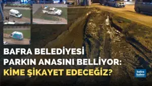 Bafra Belediyesi Parkın Anasını Belliyor: Kime Şikayet Edeceğiz!