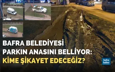 Bafra Belediyesi Parkın Anasını Belliyor: Kime Şikayet Edeceğiz!