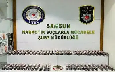 Samsun’da 28 bin 298 uyuşturucu hap ele geçirildi: 2 kişi tutuklandı
