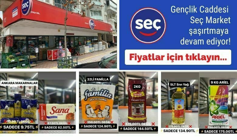 Gençlik Caddesi Seç Markete Ramazan Kampanyası