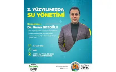 Atakum Belediyesi’nden “2.Yüzyılımızda Su Yönetimi” paneli
