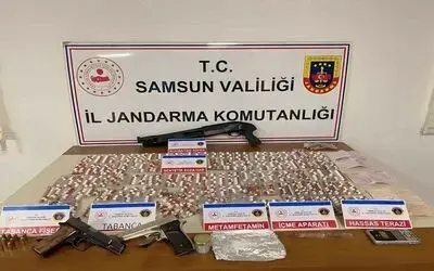 Samsun’da jandarmadan uyuşturucu operasyonu: 5 gözaltı
