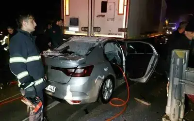 Samsun’da 13 aracın karıştığı kazada 17 kişi yaralandı

