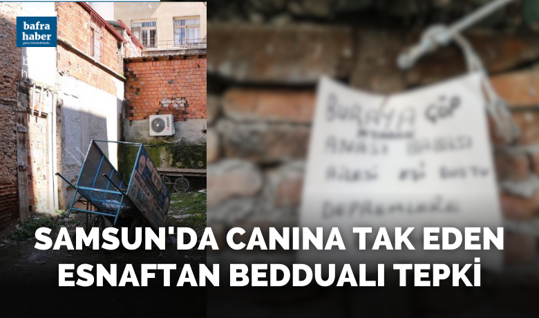 Canına tak eden esnaftan beddualı tepki
