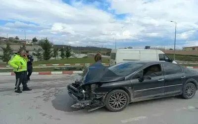 Samsun’da trafik kazası: 2 yaralı

