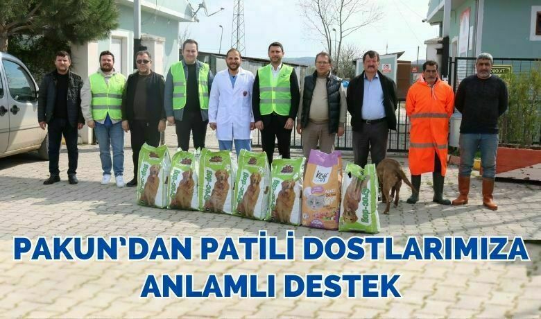 Pakun’dan Patili Dostlarımıza Anlamlı Destek - Türkiye’nin ve dünyanın yenilikçi un şirketi Pakun, 4 Nisan Dünya Sokak Hayvanları Günü’nde patili dostlarımıza destek veren anlamlı bir ziyaret gerçekleştirdi. Pakun’un Bafra ve Çorlu’daki iki fabrikasının yetkilileri bölgedeki hayvan barınaklarına giderek sokak hayvanları için mama bağışında bulundu. 