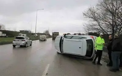 Samsun’da trafik kazası: 3 yaralı
