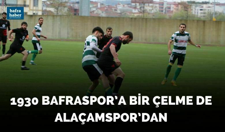 1930 Bafraspor’a Bir Çelme De Alaçamspor’dan - Bal Ligi’ne çıkma mücadelesi veren 1930 Bafraspor, Alaçamspor ile berabere kalarak umutları tüketmeye devam ediyor. 