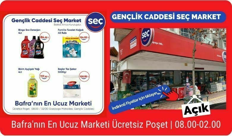 Gençlik Caddesi SeçMarket şaşırtmaya devam ediyor.